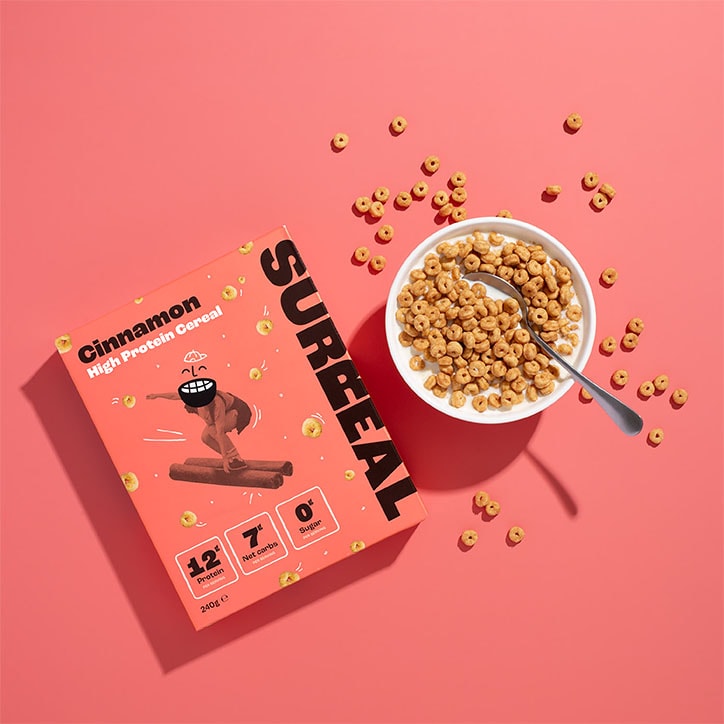 Surreal High Protein Cereal Cinnamon  240g